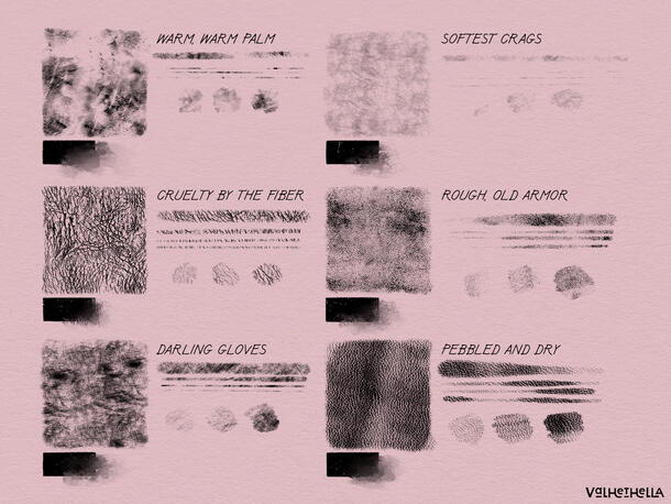 Brush Swatches Brush Swatches